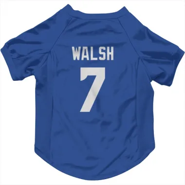 Royal Seattle Seahawks Blair Walsh   Dog & Cat Pet Jersey