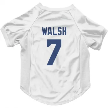 White Seattle Seahawks Blair Walsh   Dog & Cat Pet Jersey